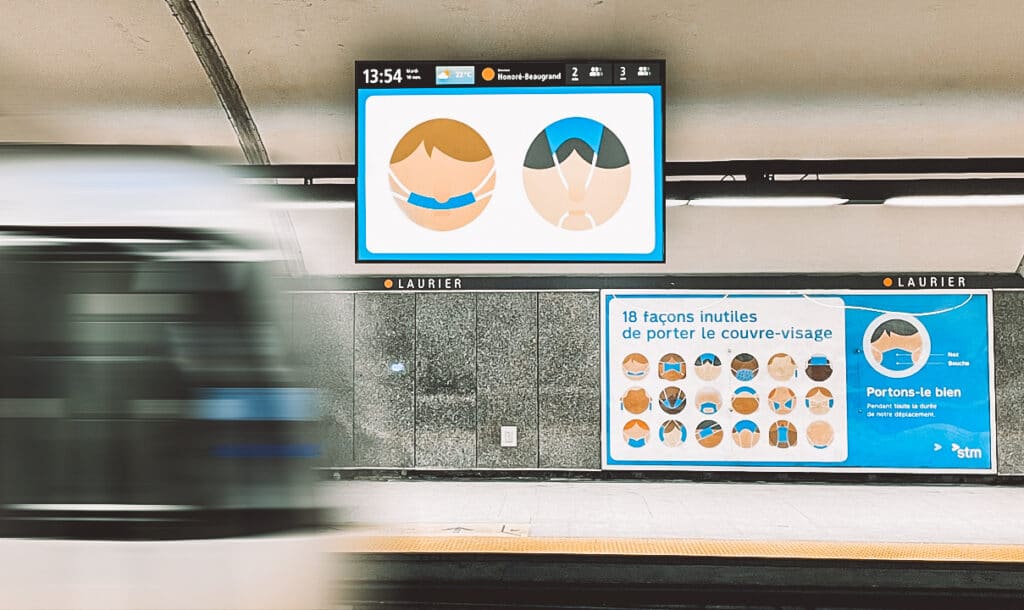 L'IA dans le métro de Montréal